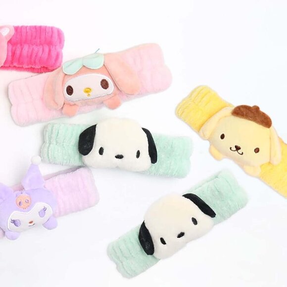 Kawaii Spa Headband, Cute Headband for Women Facial Makeup, Washing, Party, Soft - Picture 4 of 4